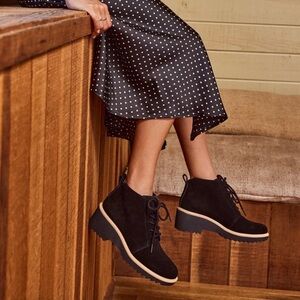 TOMS Maude Lace Up Platform Ankle Boot